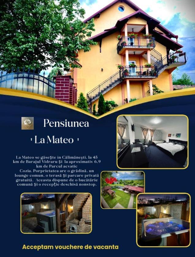 La Mateo Hotel Calimanesti Exterior photo